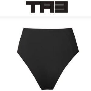 TA3 High Cut Kini Bottom - Black XL